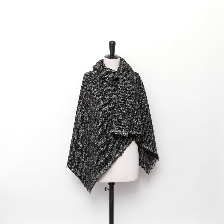 T24M10297 | Tweed Chiné en Laine - vue 2