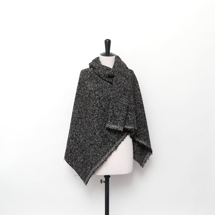 T24M10297 | Tweed Chiné en Laine - vue 2