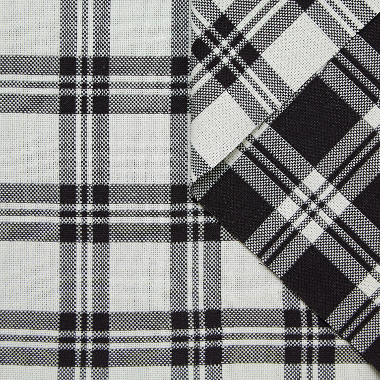 T24M10334 | Double Face Wool Checked Natté - view 1
