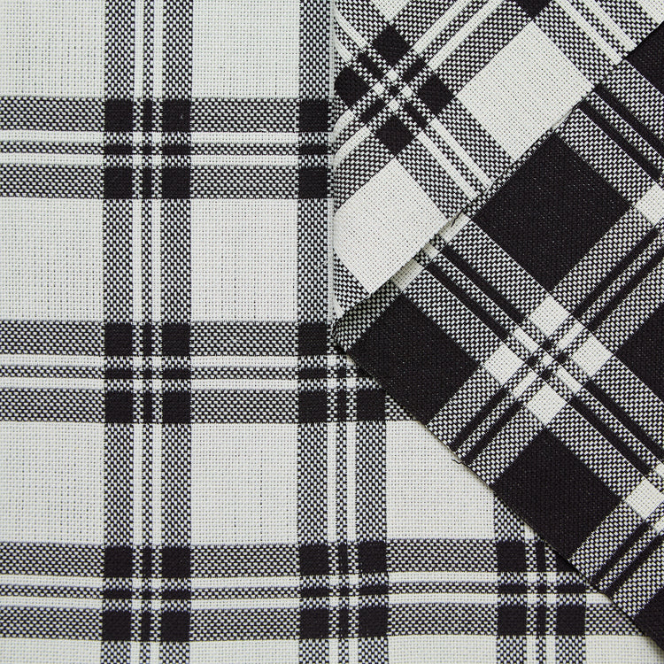 T24M10334 | Double Face Wool Checked Natté - view 1