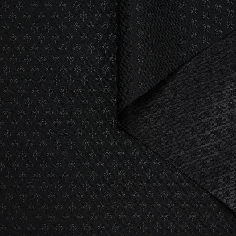 T24M10375 | Jacquard Lys en Laine &amp; Soie - vue 1