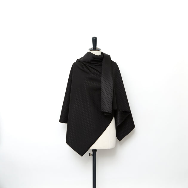T24M10375 | Wool & Silk Lily Jacquard