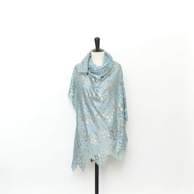 T24M10425 | Silk Scales Scalloped Lace