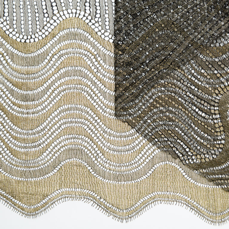 T24M10428 | Waves Metallic Lace - view 1