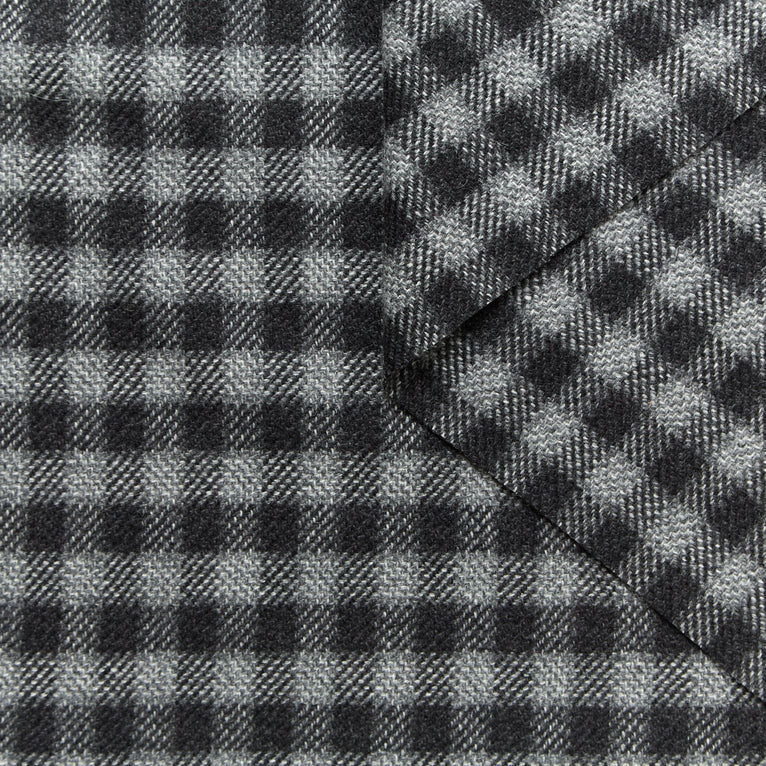 T24M10449 | Gingham Cashmere Drap - view 1
