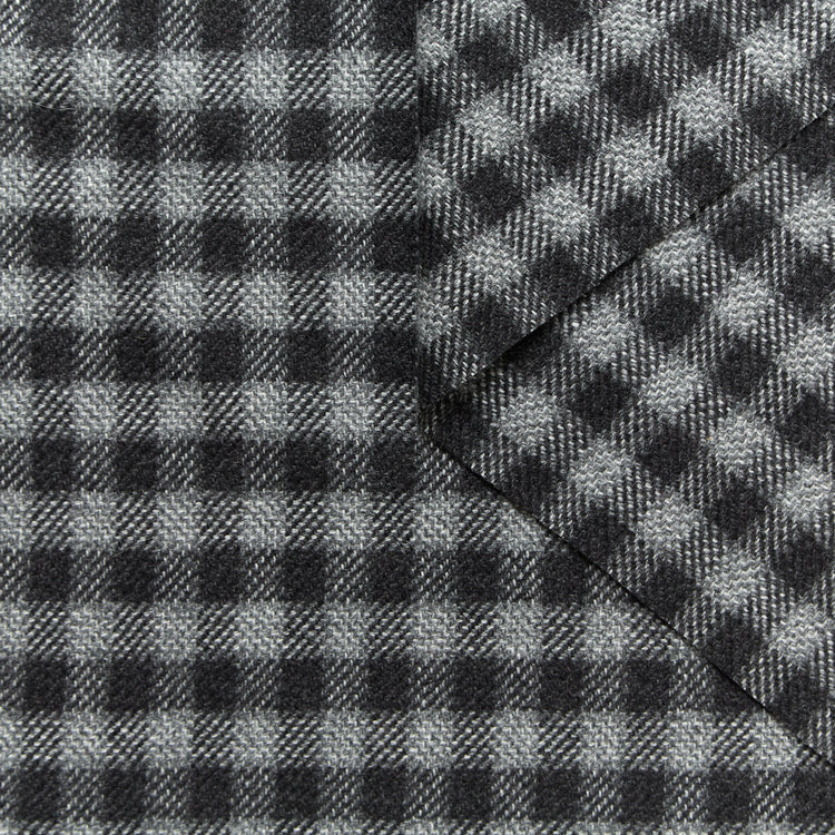 T24M10449 | Gingham Cashmere Drap - view 1