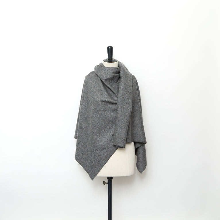 T24M10450 | Melange Cashmere Drap - view 2