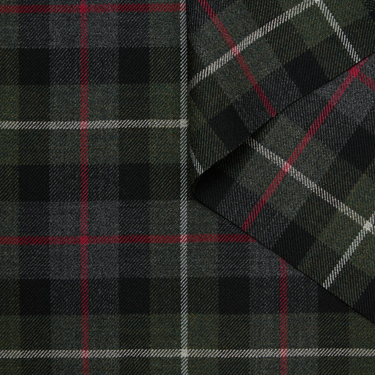 T24M10452 | Tartan Wool Drap RWS - view 1