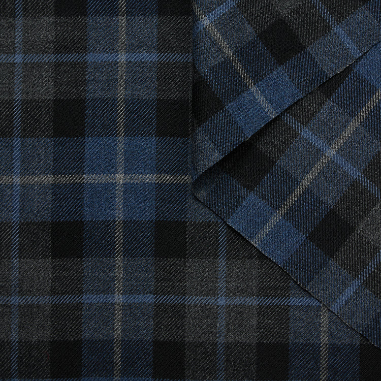 T24M10452 | Tartan Wool Drap RWS - view 1