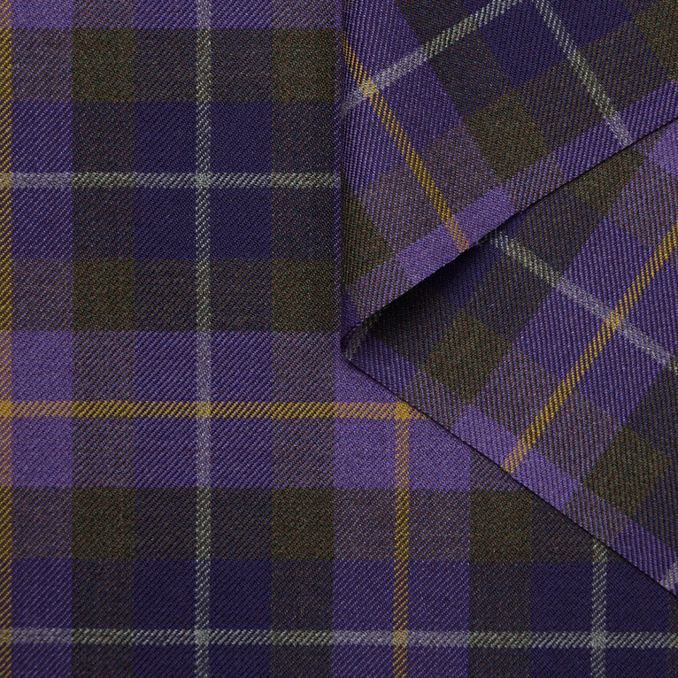 T24M10452 | Tartan Wool Drap RWS - view 1