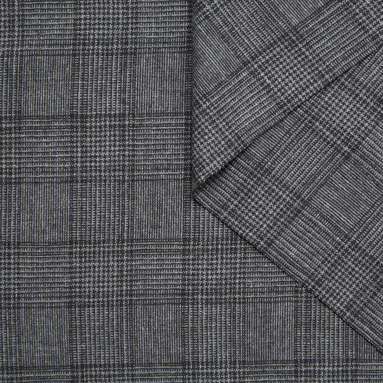 T24M10454 | Wool &amp; Cashmere Prince of Wales - view 1
