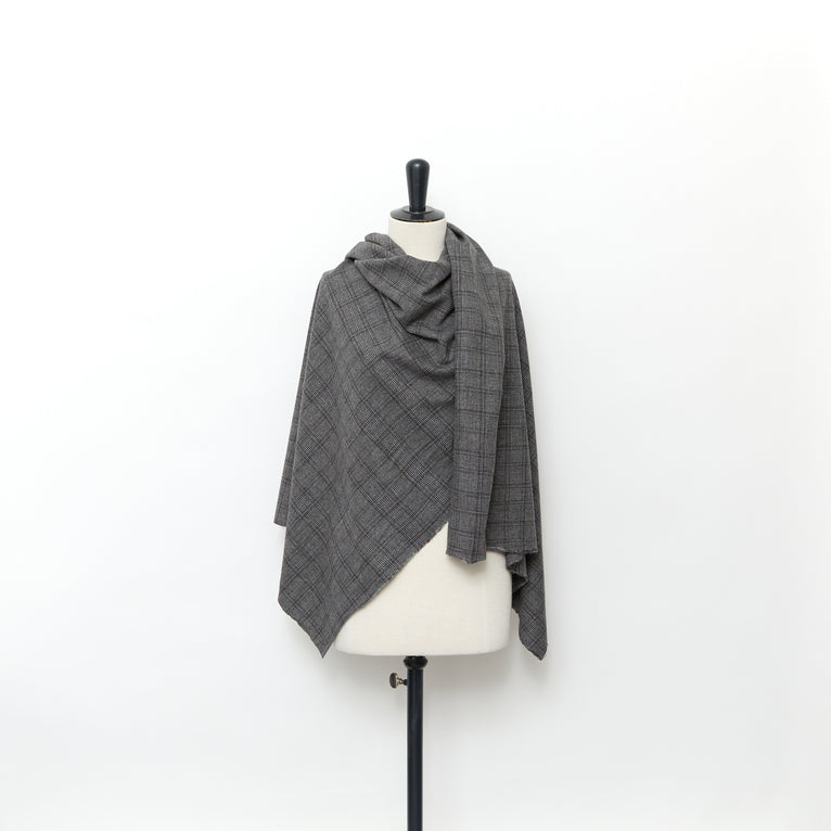 T24M10454 | Wool &amp; Cashmere Prince of Wales - view 2