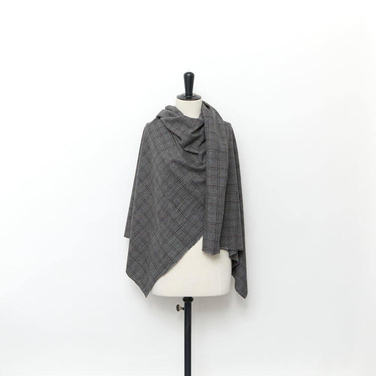T24M10454 | Wool &amp; Cashmere Prince of Wales - view 2