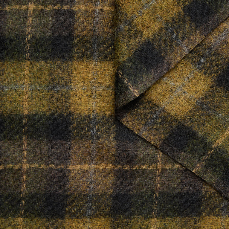 T24M10455 | Fluffy Mohair Tartan RWS - view 2