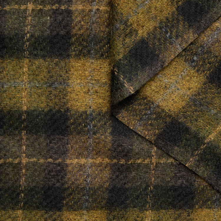 T24M10455 | Fluffy Mohair Tartan RWS - view 1