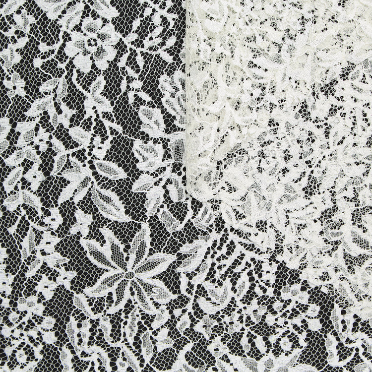 T24M10463 | Dentelle Florale en Viscose - vue 1