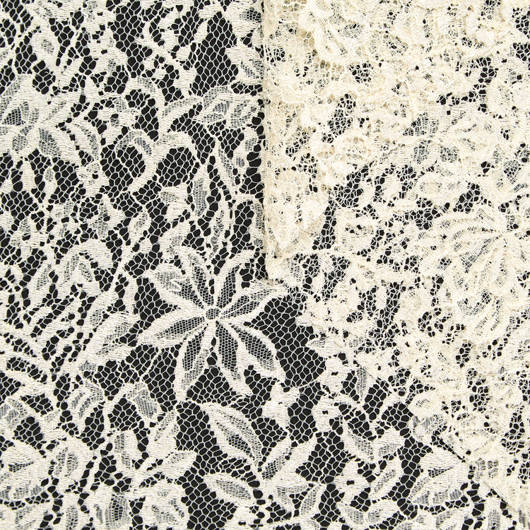 T24M10463 | Dentelle Florale en Viscose - vue 1