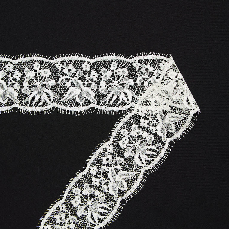 T24M10465 | Galon Fleuri Viscose 6cm - vue 2