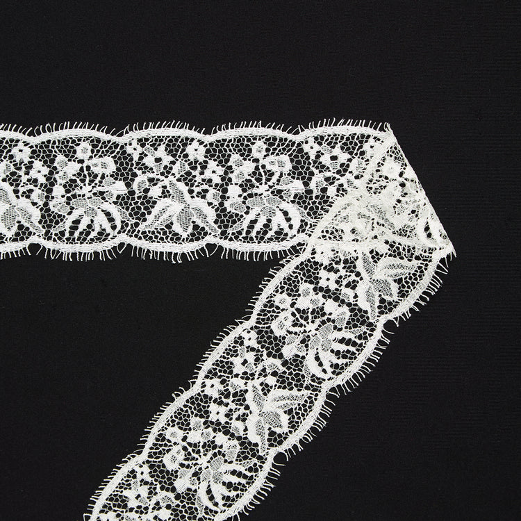 T24M10465 | Galon Fleuri Viscose 6cm - vue 1