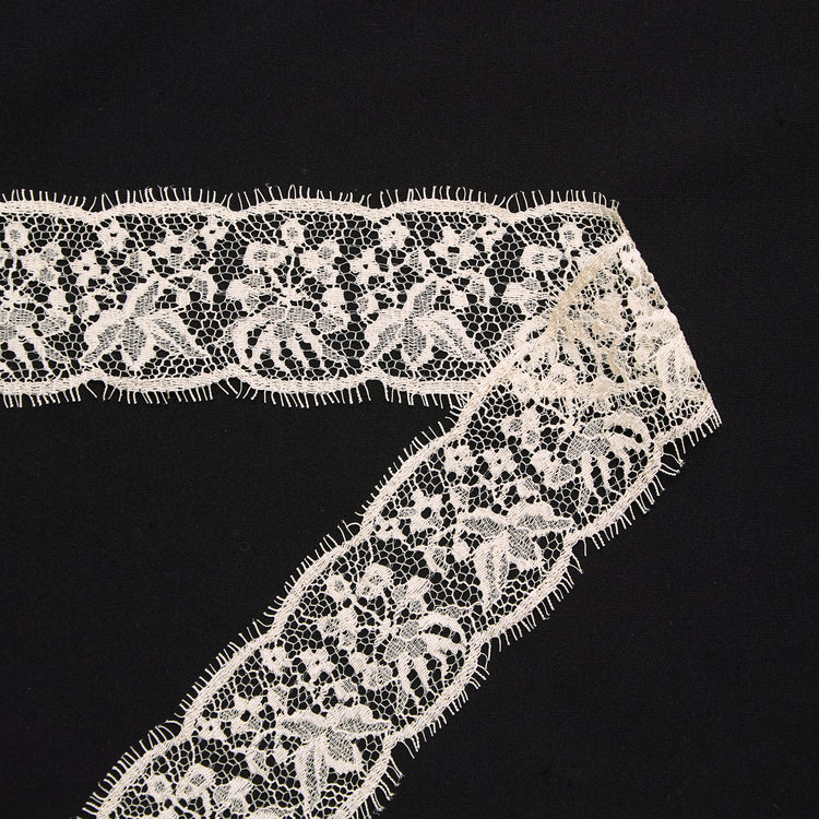 T24M10465 | Galon Fleuri Viscose 6cm - vue 1