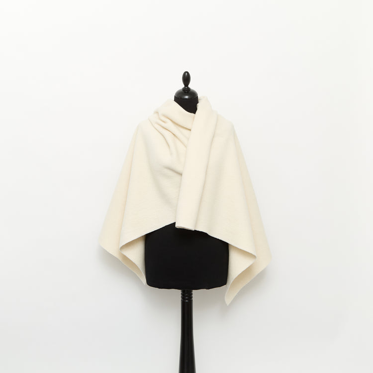 T24O11176 | Recycled Double Face Cashmere &amp; Silk Drap - view 2