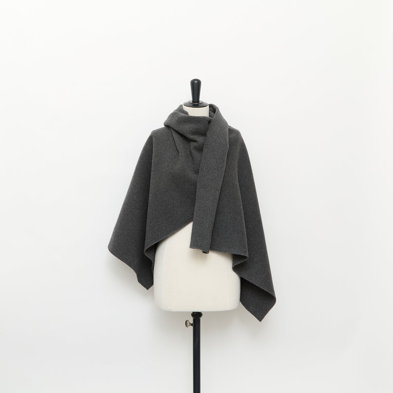 T24O11177 | Drap Double Face en Cachemire &amp; Soie Recyclés - vue 2