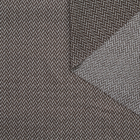 T24P12053 | Jacquard à Pois Imprimés à Chevrons