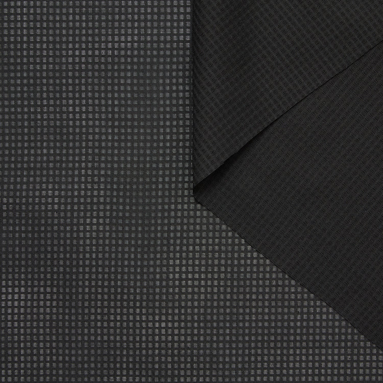 T24P12102 | Checked Cotton Jacquard Voile - view 1