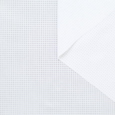 T24P12102 | Voile Jacquard de Coton à Carreaux