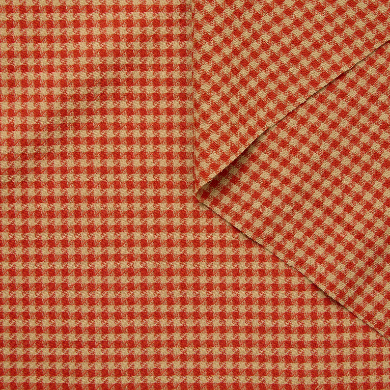 T24P12112 | Crêpe de Laine Vichy - vue 1
