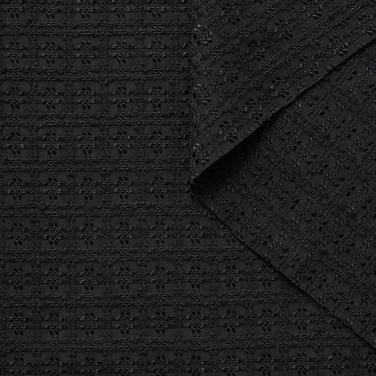 T24P13189 | Jacquard à Carreaux en Coton et Viscose - vue 2