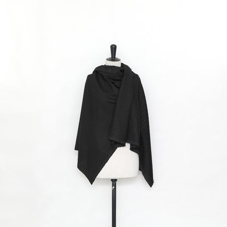  Jacquard à Carreaux en Coton et Viscose