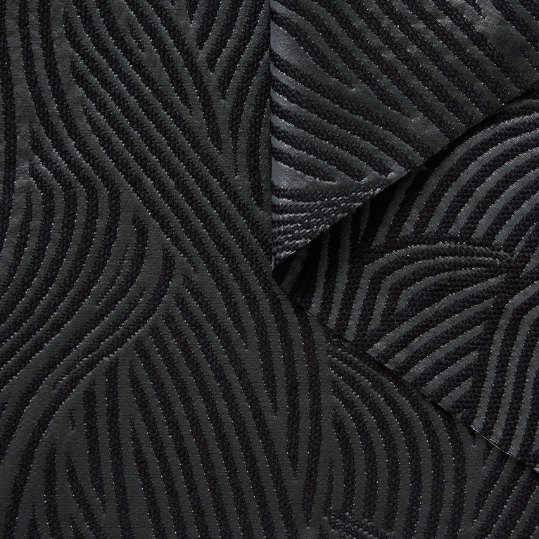 T24P13202 | Jacquard Bicolore Effet Vague - vue 1