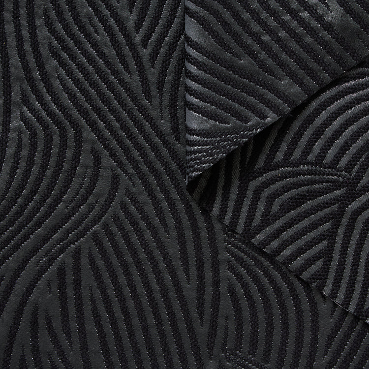 T24P13202 | Jacquard Bicolore Effet Vague - vue 1