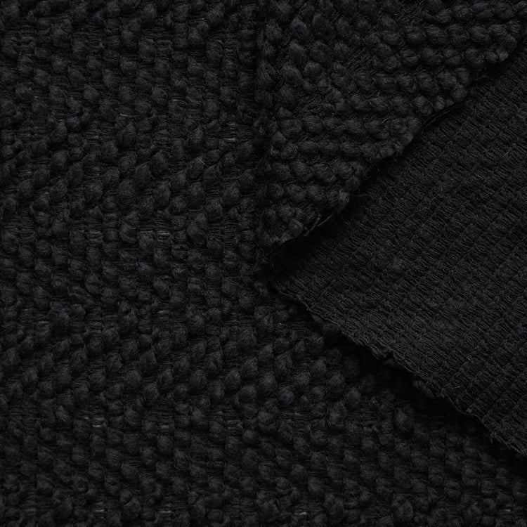 T24P13220 | Tweed Moelleux à Maxi Chevrons en Laine - vue 1