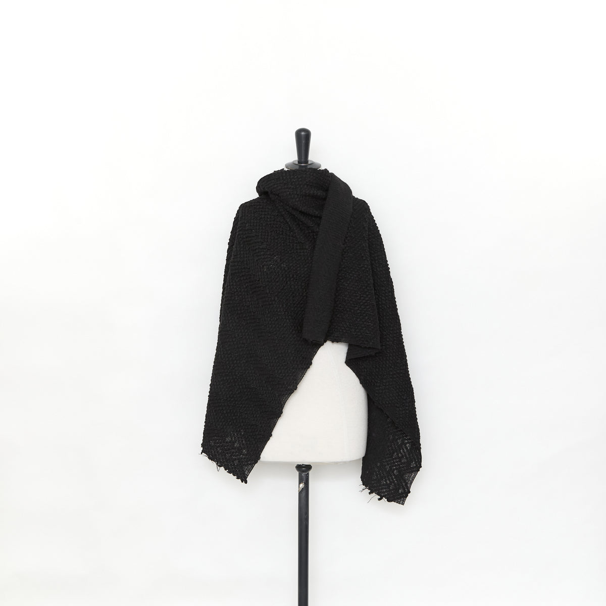 T24P13220 | Tweed Moelleux à Maxi Chevrons en Laine