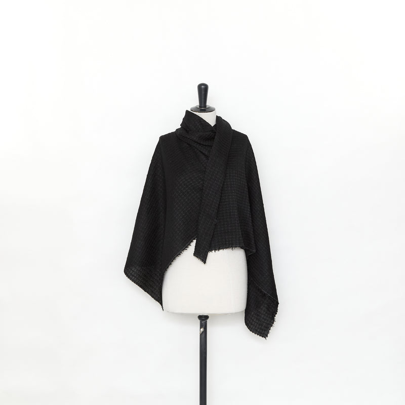 T24P13222 | Tweed à Carreaux en Coton