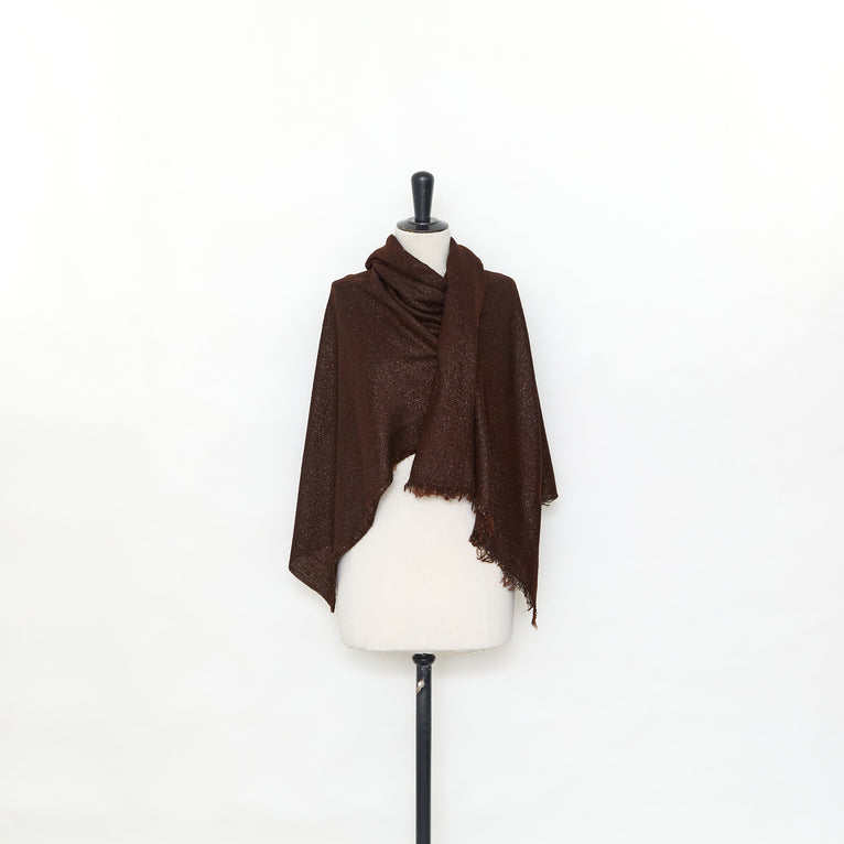 T24P13224 | Tweed Brillant en Coton et Laine - vue 2