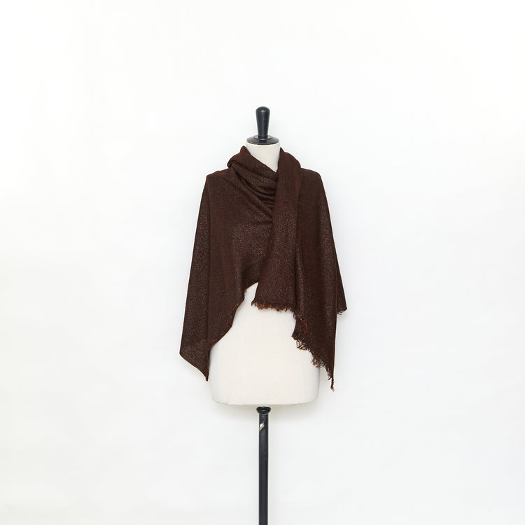 T24P13224 | Tweed Brillant en Coton et Laine - vue 2