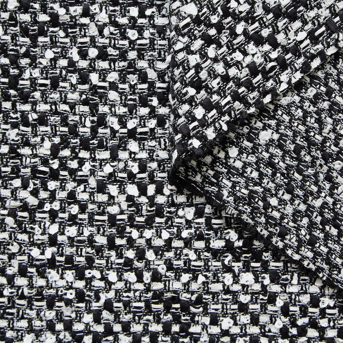T24P13230 | Tweed de Coton Bicolore