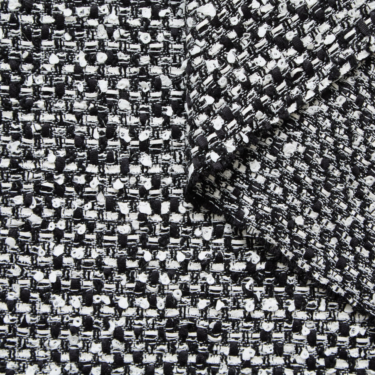 T24P13230 | Tweed de Coton Bicolore - vue 1