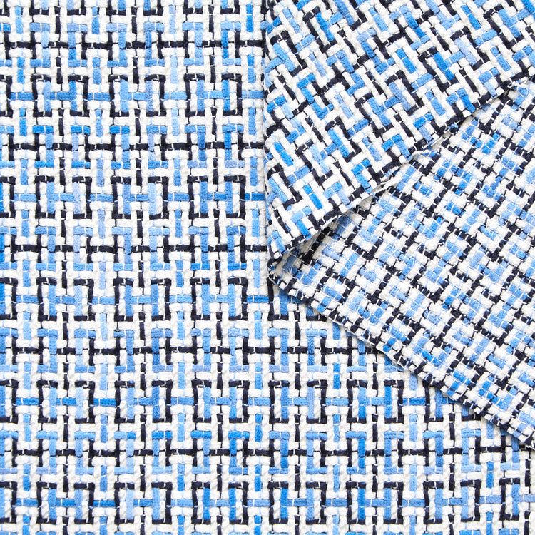 T24P13238 | Cotton &amp; Viscose Tweed Like - view 1