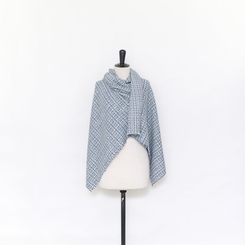 T24P13238 | Viscose & Coton Effet Tweed