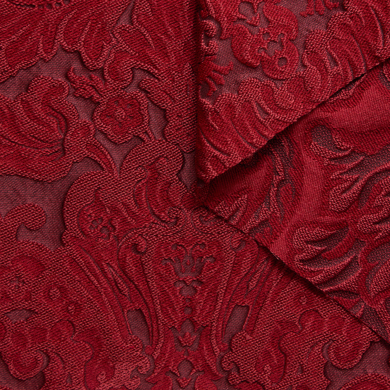 T24P13256 | Wool &amp; Silk Blend Damask Jacquard - view 3