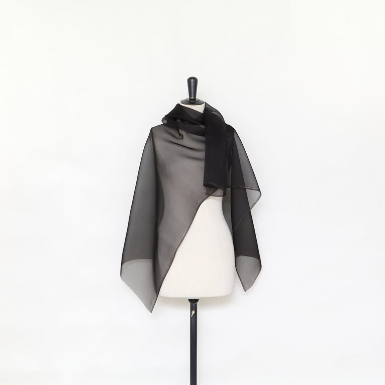 T24P13264 | Organza en Soie - vue 7