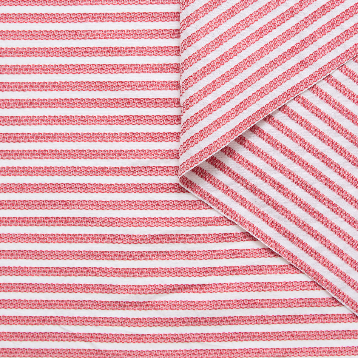 T24P13271 | Jacquard Rayé en Viscose et Coton