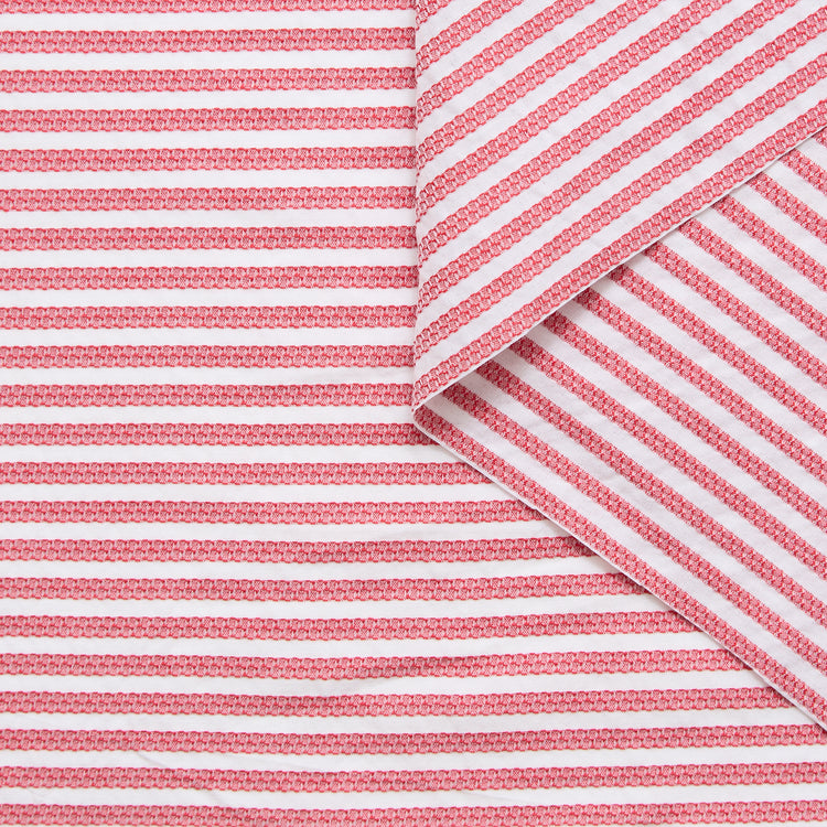 T24P13271 | Striped Viscose &amp; Cotton Jacquard - view 1