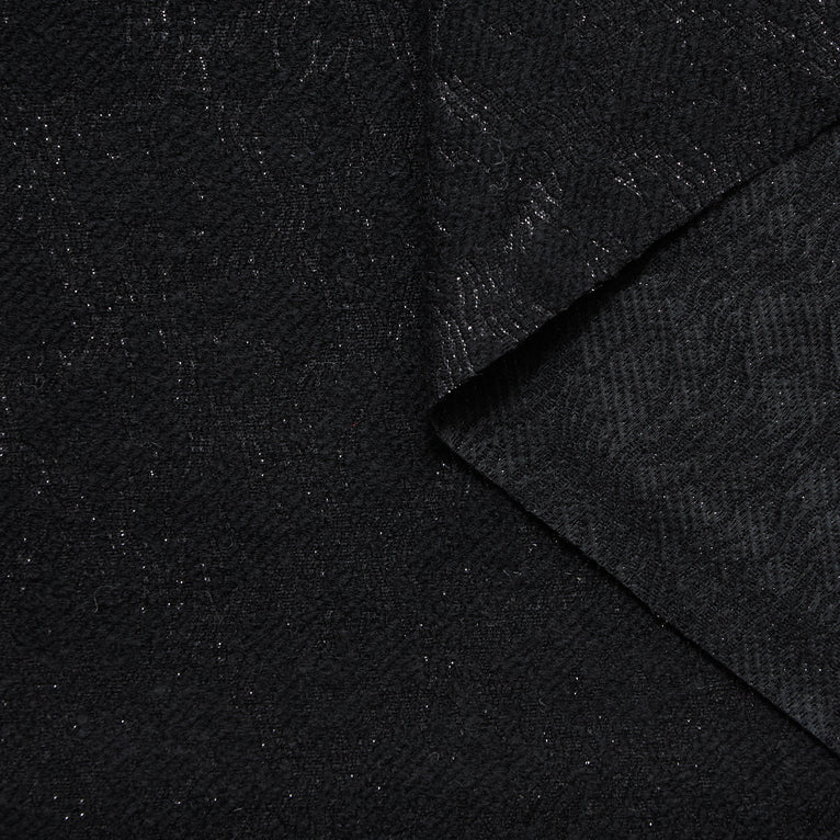 T24P13285 | Jacquard Brillant Motif Diamant en Laine Mélangée - vue 1