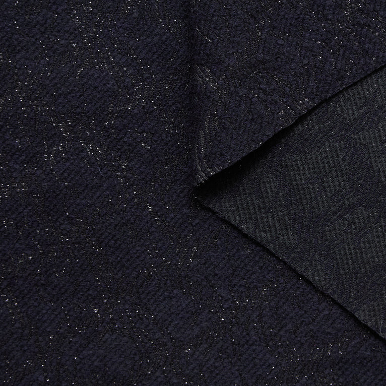 T24P13285 | Jacquard Brillant Motif Diamant en Laine Mélangée - vue 2