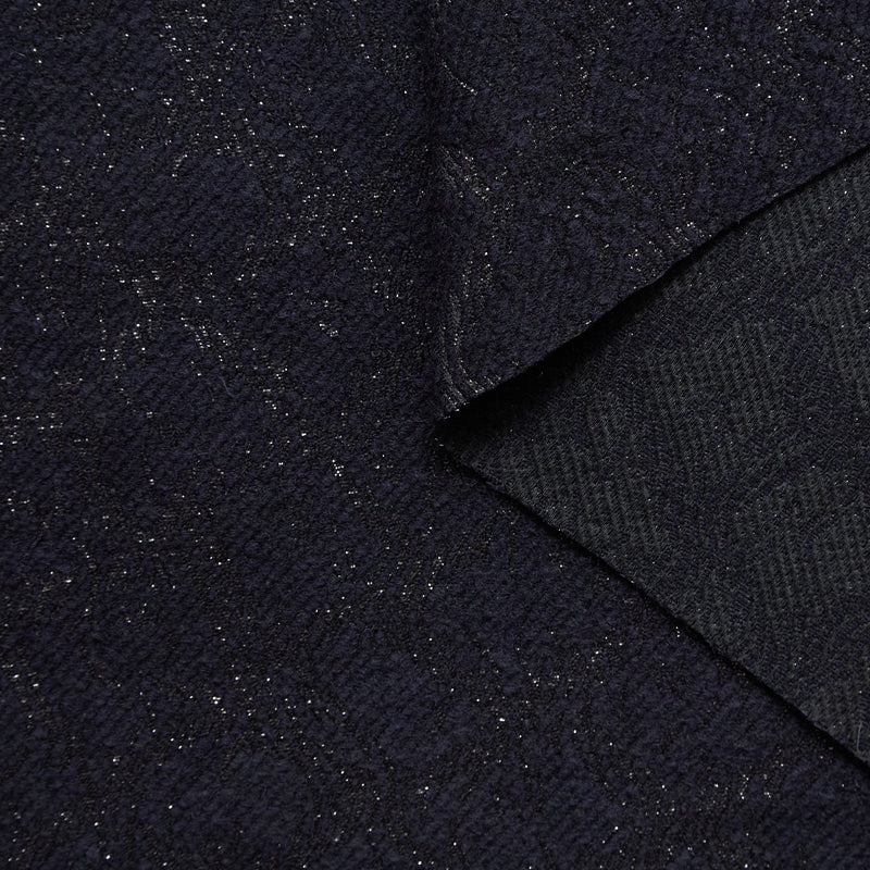 T24P13285 | Jacquard Brillant Motif Diamant en Laine Mélangée